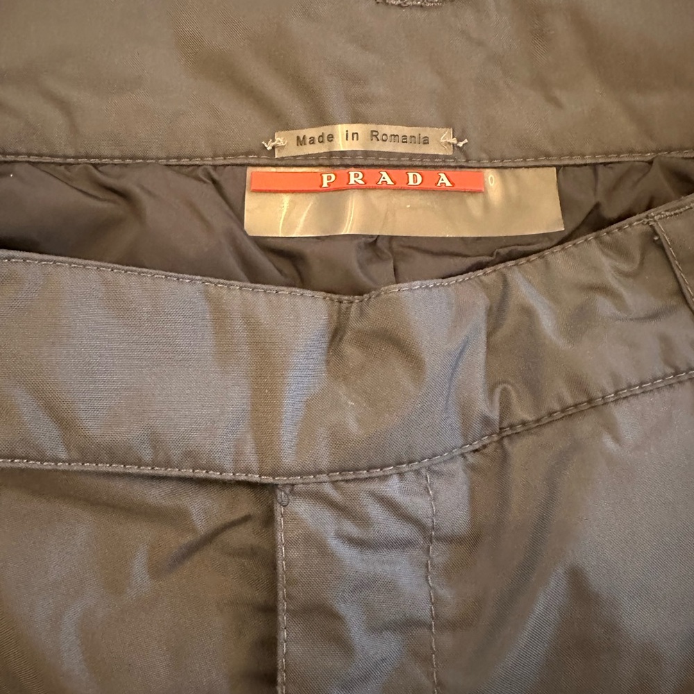 Prada Gray Men's ski pants